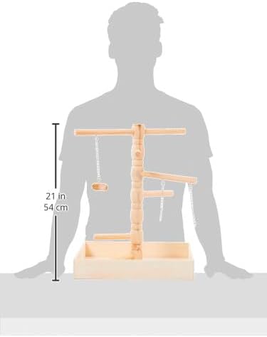 Trixie 5658 Holzspielplatz, 41 × 55 × 41 cm 1 Stück (1er Pack), 1 Stück (1er Pack)
