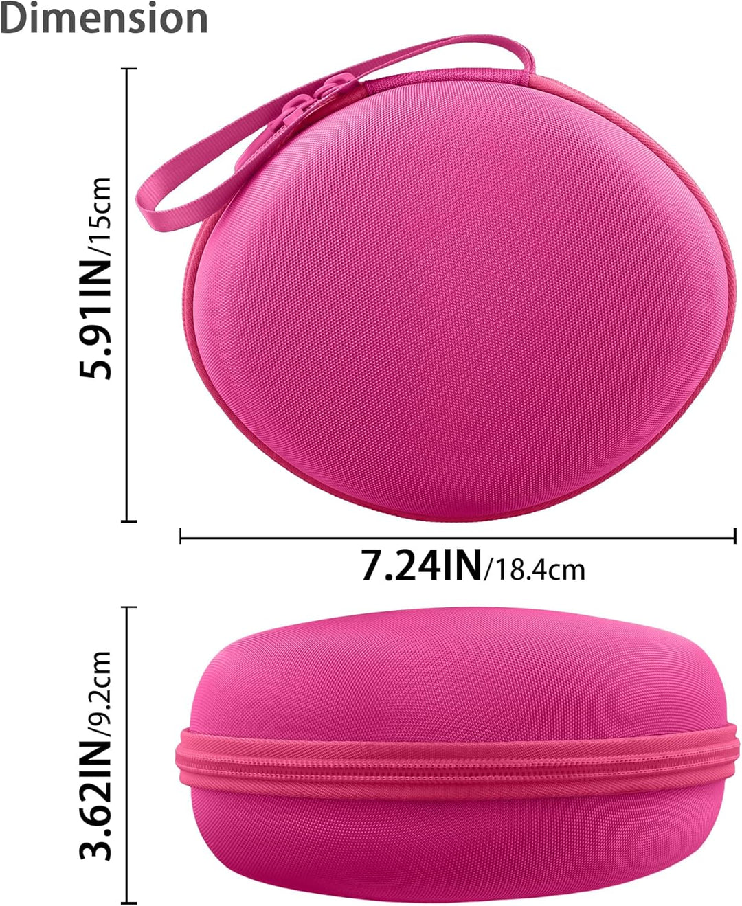 co2CREA Hart Reise Schutz Hülle Etui Tasche für Beats by Dr. DRE Studio Pro Studio3 Solo4 Solo3 Solo