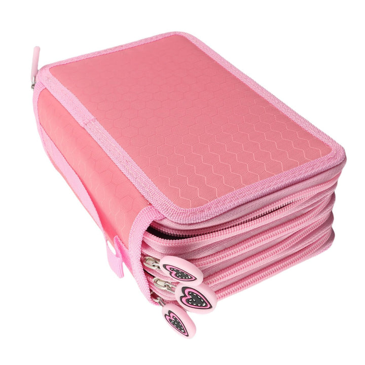 Yosoo 72pcs Buntstift Tragetasche Grosser Oxford-Mehrschicht-Bleistift-Organizer mit grosser Kapazit