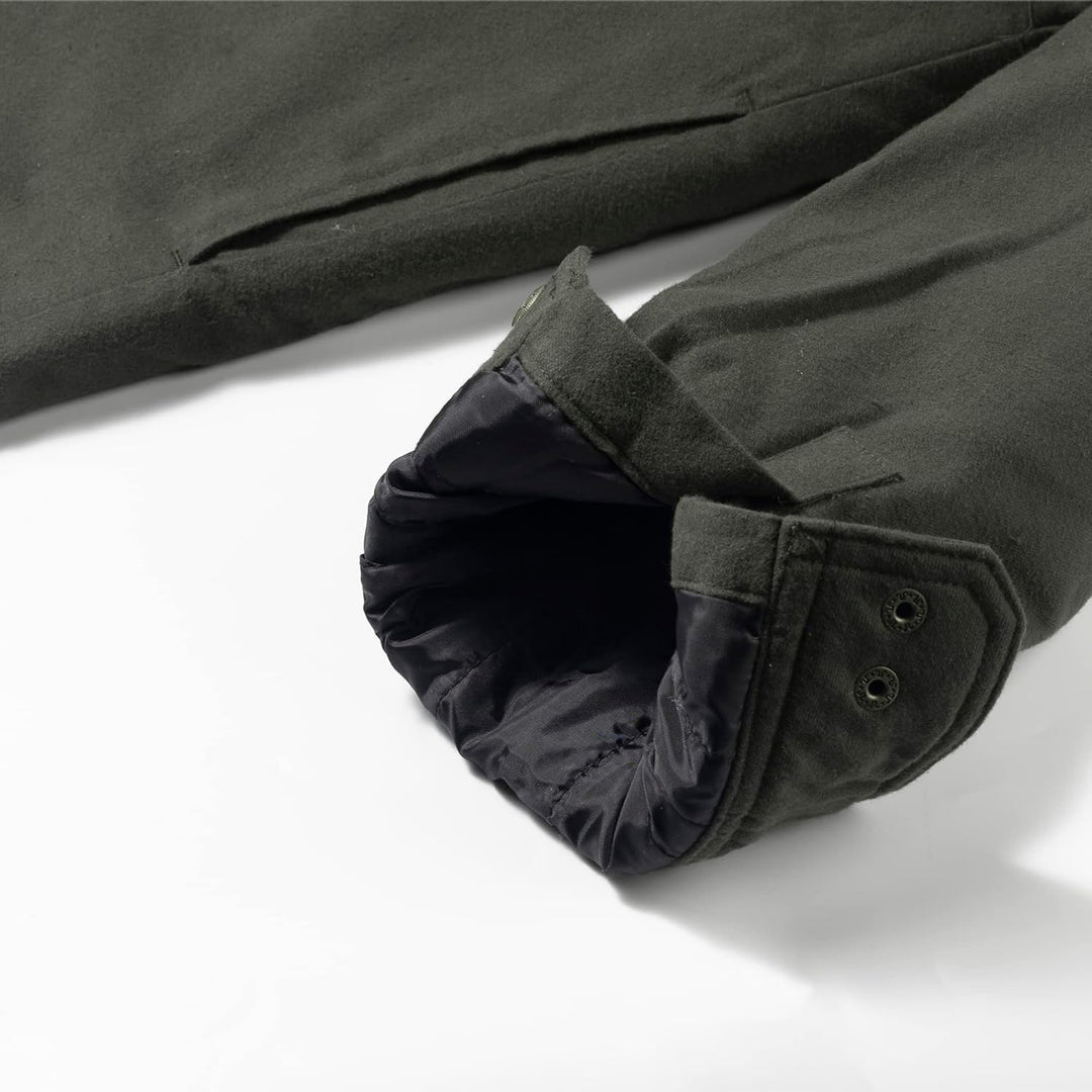 Coevals Club Herren Flanell Jacke Hemd Sherpa Holzfällerhemd Flanellhemd Langarm Kariertes Druckknöp