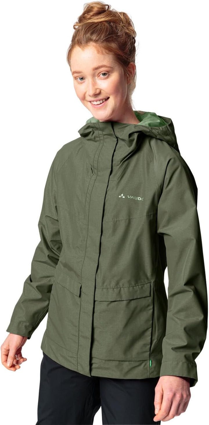 VAUDE Damen Women's Comyou Pro Rain Jacket Jacke, cedar wood