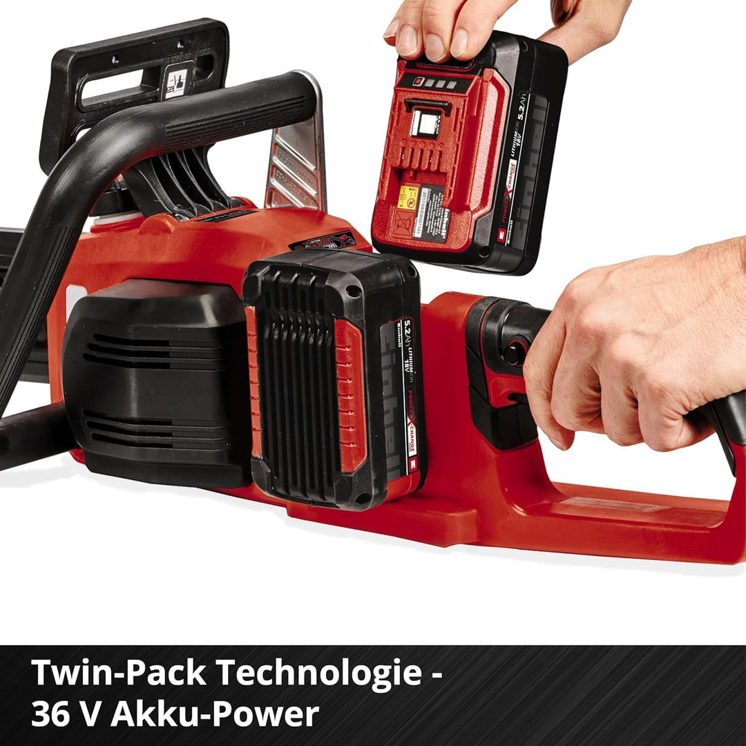 Einhell Akku-Kettensäge GE-LC 36/35 Li-Solo Power X-Change (Li-Ion, 36 V, 33 cm Schnittlänge, 15 m/s