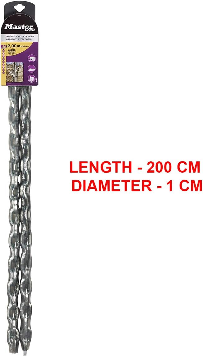 MASTER LOCK - 8021EURD - Kette 2m x 10mm 2 m, 2 m