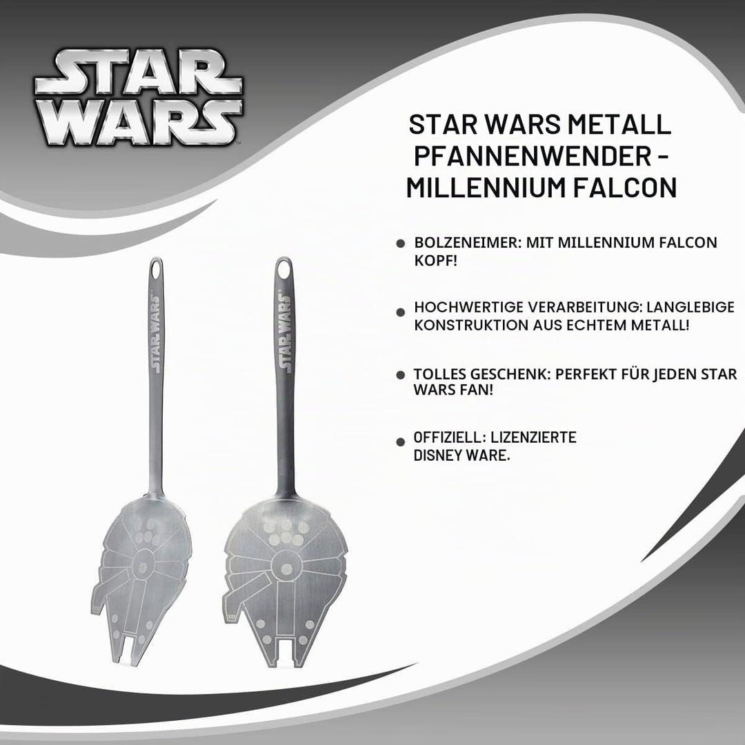 Funko SW00730 Star Wars Spatula: Milliennium Falcon, Silicone, Grey, 35.8x11x35.8 cm