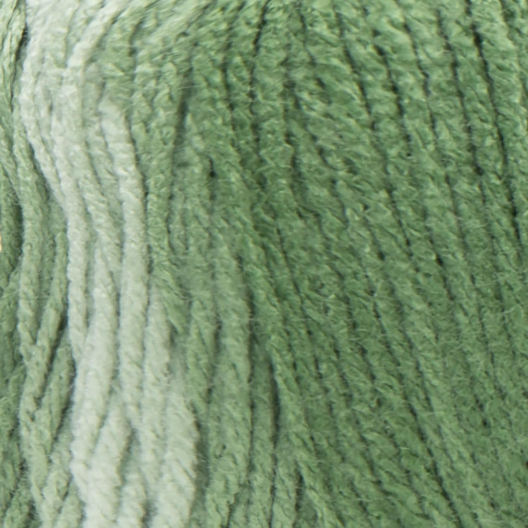 Red Heart E305.4933P02 Super Saver Jumbo Garn, Acryl, Green Apple Ombre, 2 Pack, 2 Count, Green Appl