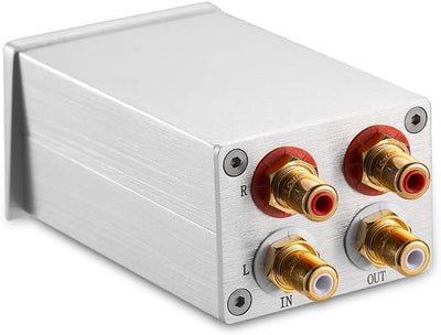 Nobsound High Precision Passive Preamp Volume Controller VOL Control HiFi Preamplifier ALPS (RCA&HiF