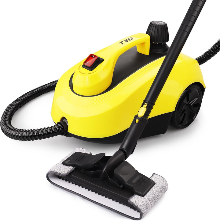 TVD Dampfreiniger, Polstermöbelreiniger, Dampfreiniger mit 5 m extra Langem Netzkabel für Bodendampf