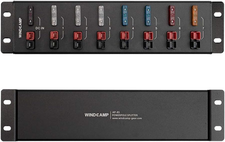 WINDCAMP AP-8 8port 40A Stecker Power Splitter Verteiler Quellstreifen