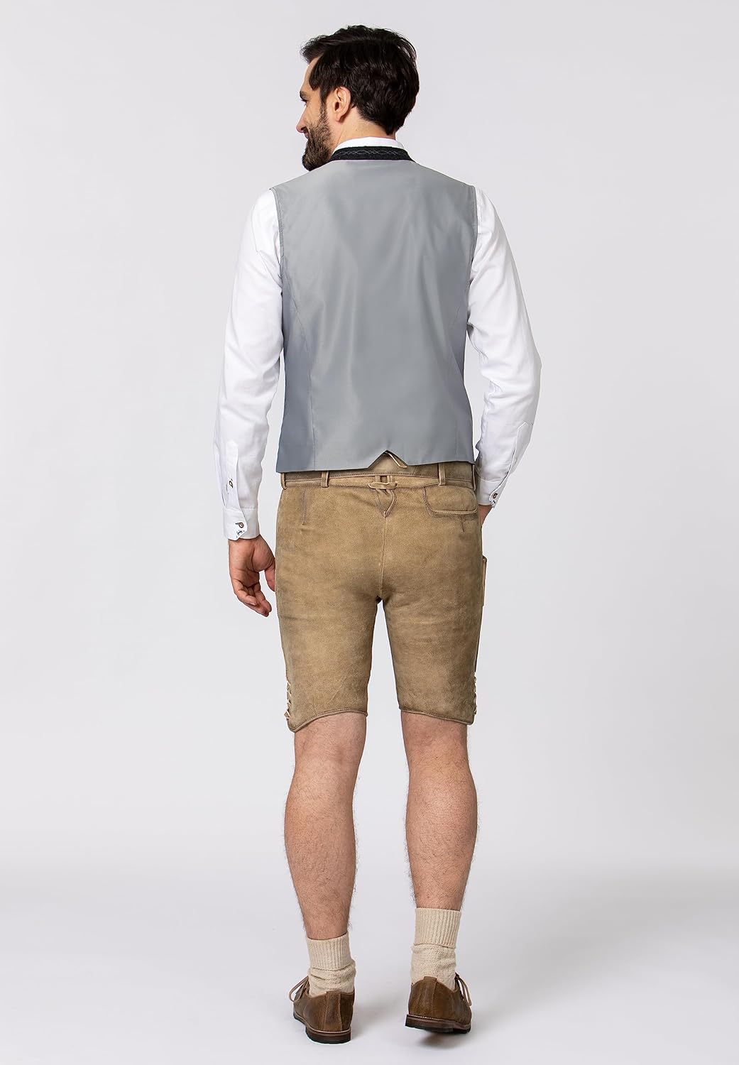 Stockerpoint Herren Trachtenweste 48 grau anthrazit, 48 grau anthrazit