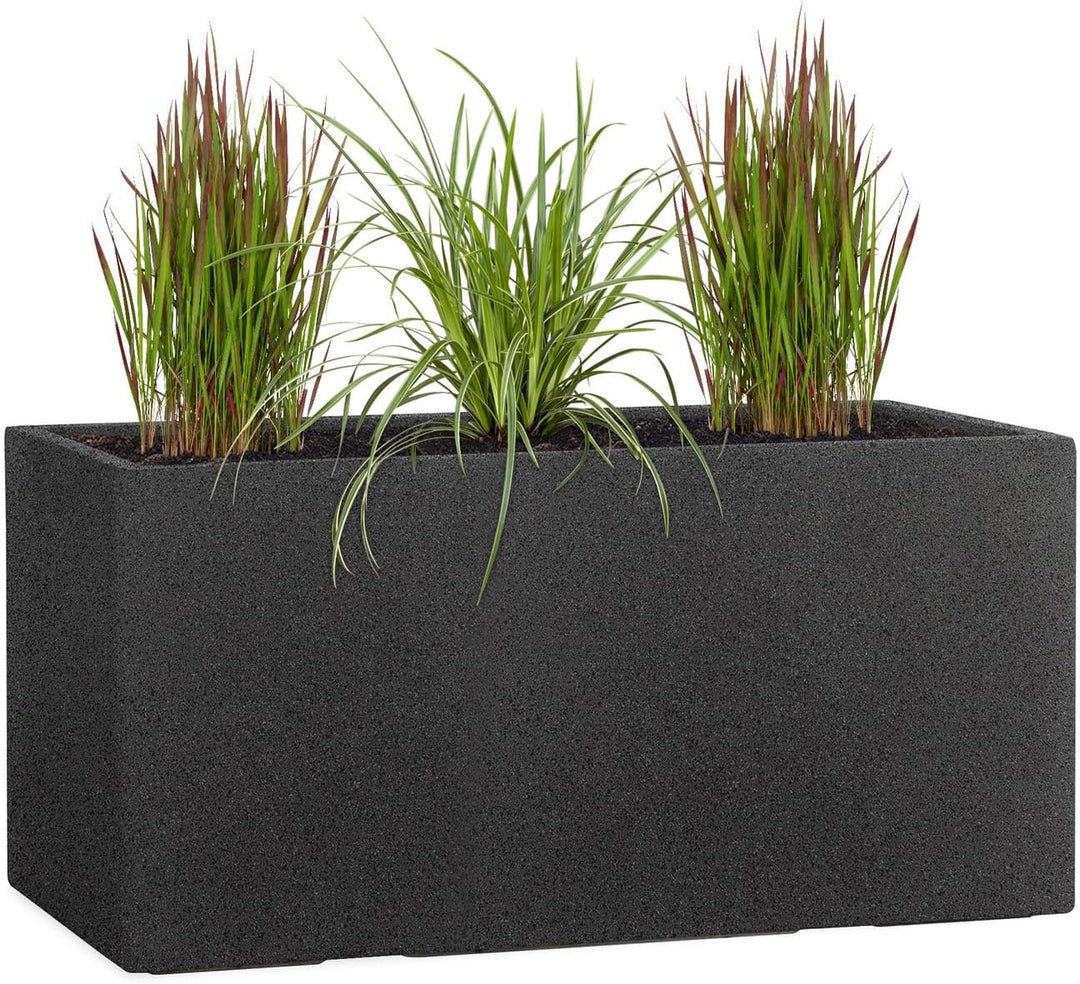 Pflanzwerk® Pflanzkübel TUB Anthrazit 40x80x40cm *Frostbeständiger Blumenkübel* *UV-Schutz* *Qualitä