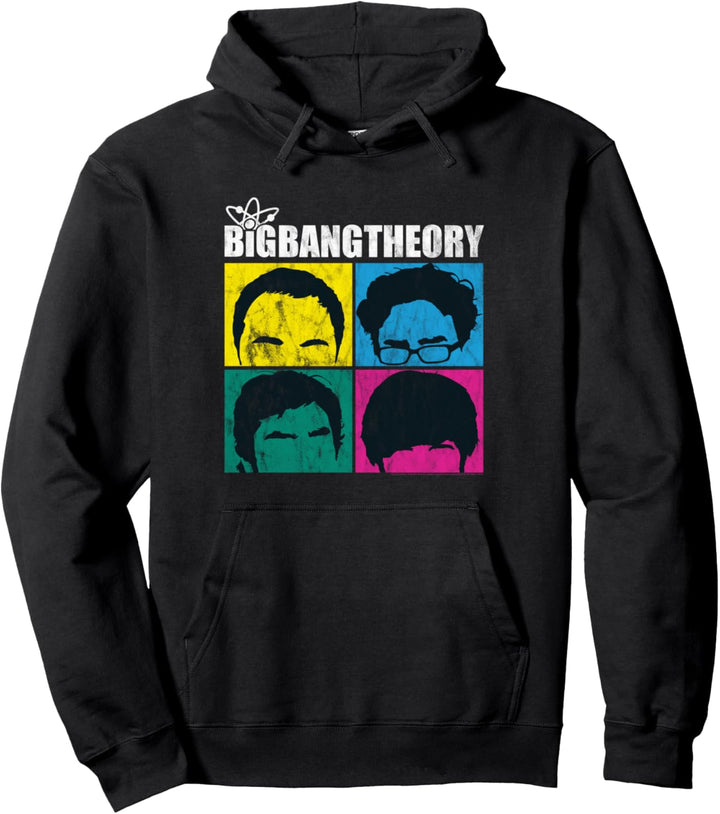 The Big Bang Theory Faces Pullover Hoodie