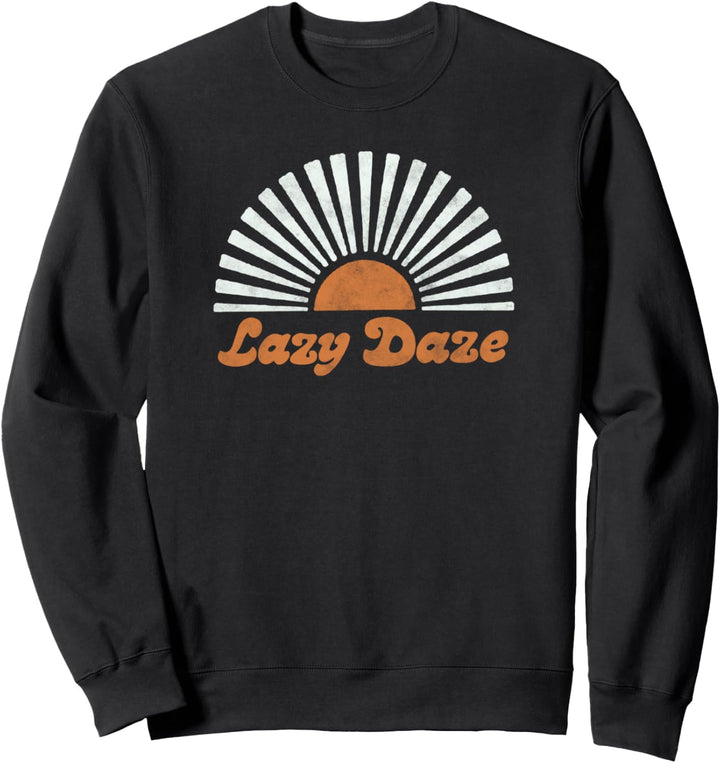 Trendy Sunburst Lazy Daze Sweatshirt