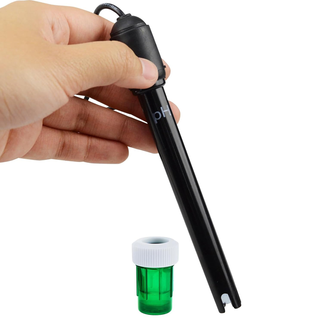 Lange Karosserie pH Elektrode mit BNC Steckdose Sonde 300cm Kabel 0-14pH für pH Meter, pH Regler pH