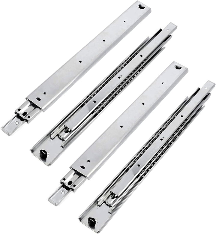 GTV H53 Schubladenschienen Vollauszüge Schubladenauszüge - 53.9 x 650 mm - 2 mm Starken Verzinkt Sta