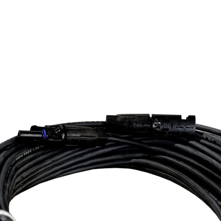 Solarkabel Verlängerungskabel 6mm² mit Solarsteckern SCHWARZ Länge 20m Solarpanel Adapterkabel Solar