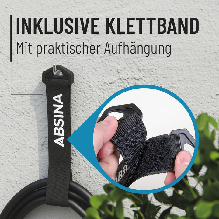 ABSINA Typ 2 Ladekabel 22kW &amp; 32A für Hybrid &amp; Elektroauto - 7,5 Meter Auto Ladekabel Typ2 3 phasig