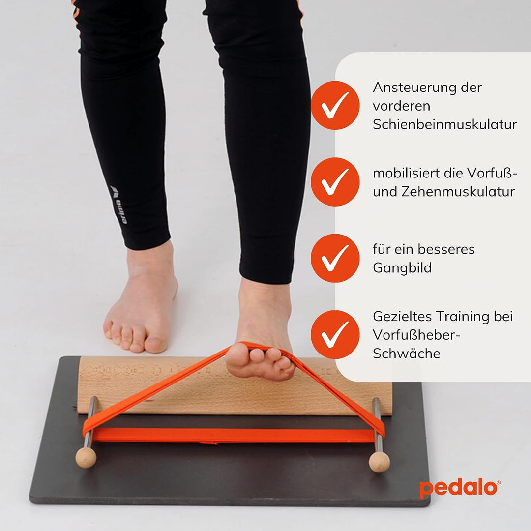 pedalo® Fusswerkstatt S7 Vorfussheber I Fusstrainer I Fussheberschwäche I Fuss I Vorfuss I Waden Tra