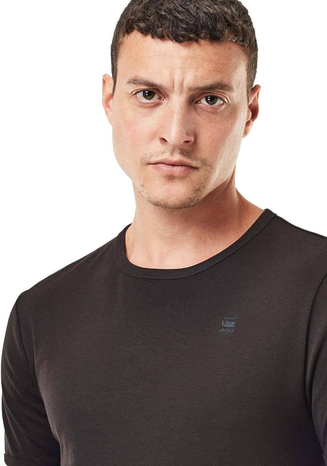 G-STAR Herren Base T-Shirt 2-Pack XXS Schwarz (Black D07205-124-990), XXS Schwarz (Black D07205-124-