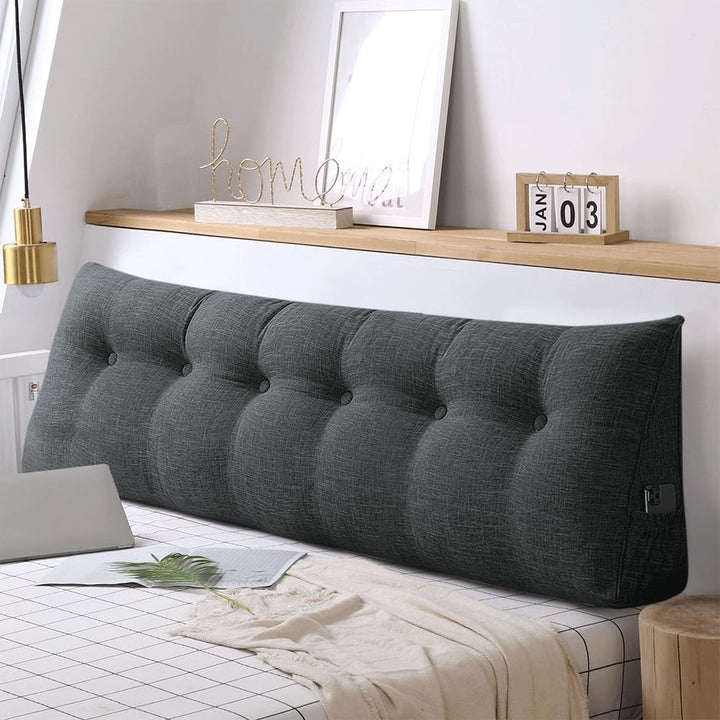 OHMG Rückenkissen, Lesekissen für Bett und Sofa, 180cm-Komfortables Wandkissen Bett, Bietet Optimale