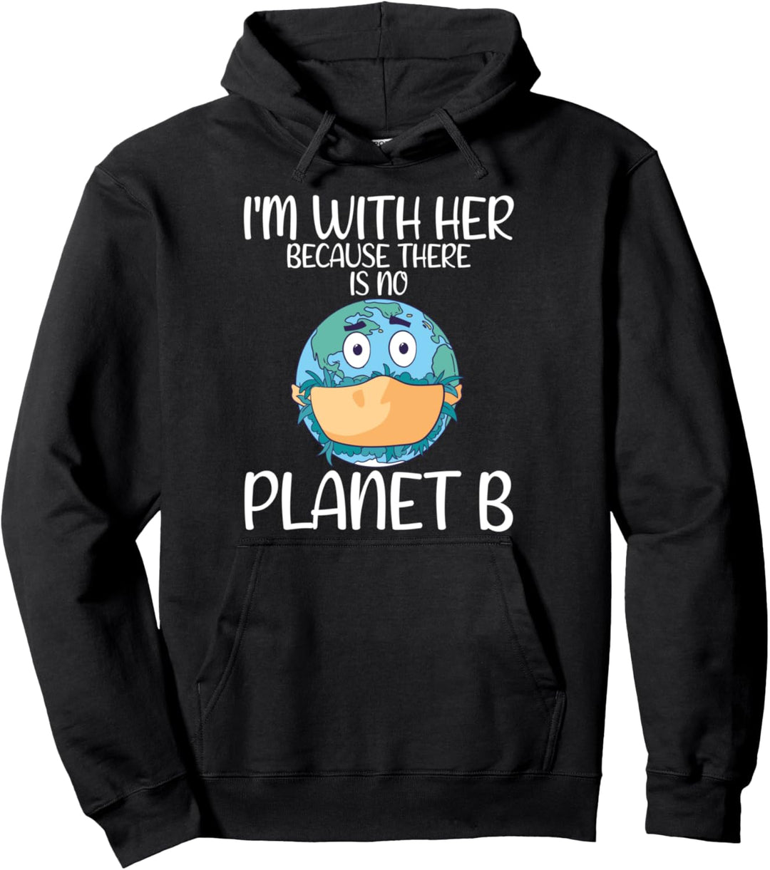 I Love Planet Klimawandel Earth Day 2021 Pullover Hoodie
