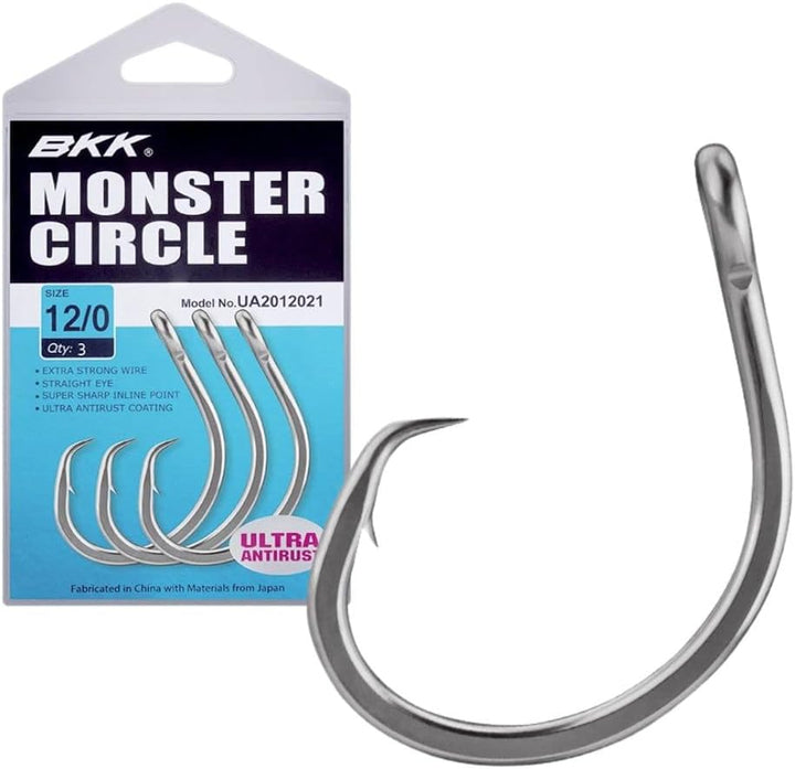 BKK Monster Circle Size Blauen 12/0#, Blauen 12/0#