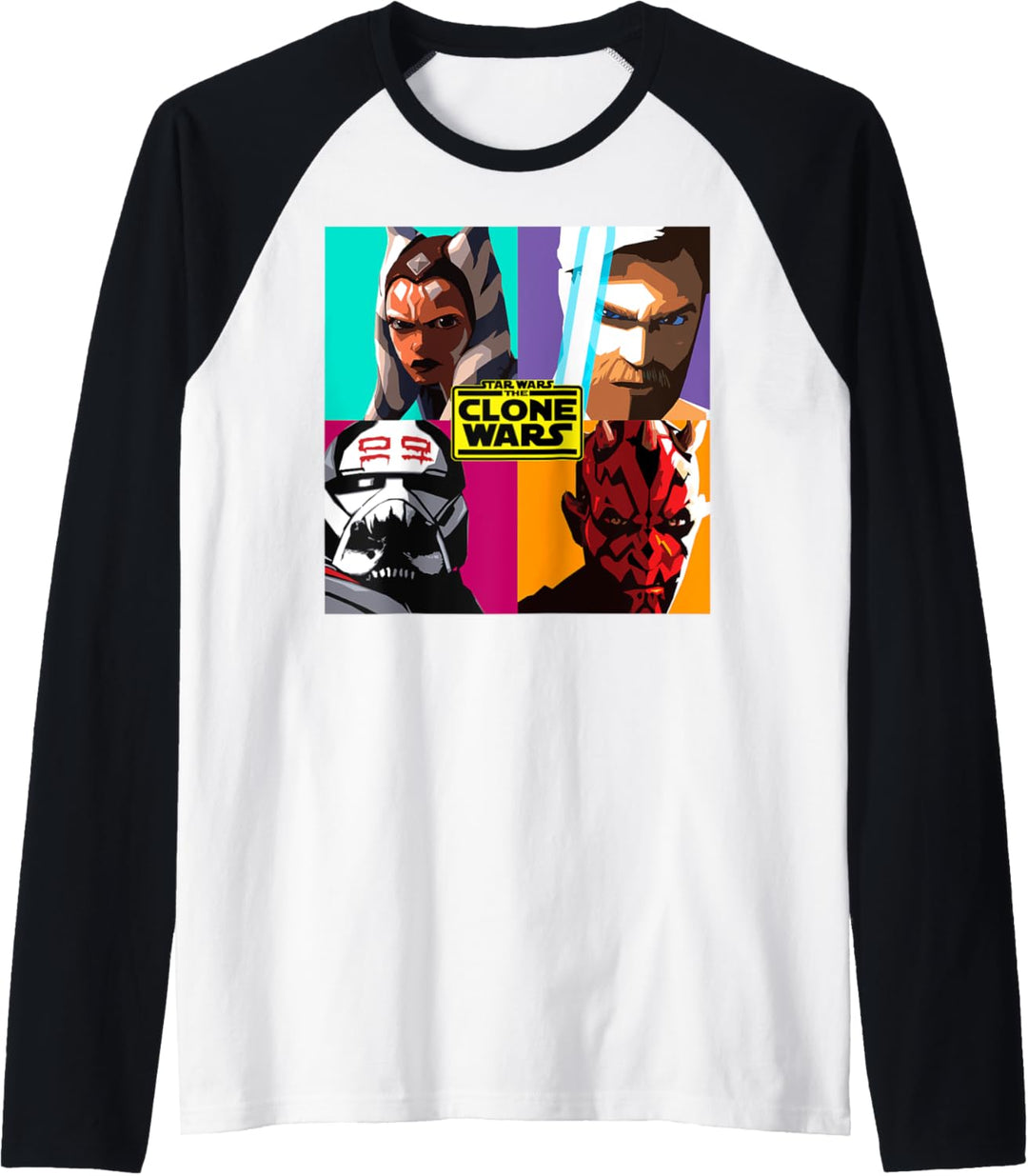 Star Wars: The Clone Wars Pop Art Box Up Raglan