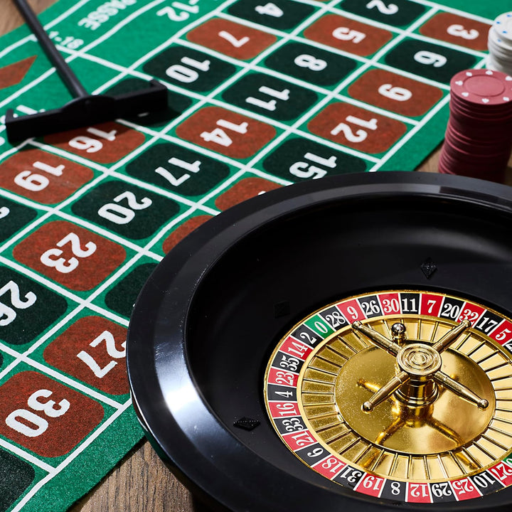 Mister Gadget Champagner-Verschluss Sektflaschen-Stopfen | Roulette-Spiel aus Pappe, immersives Spie