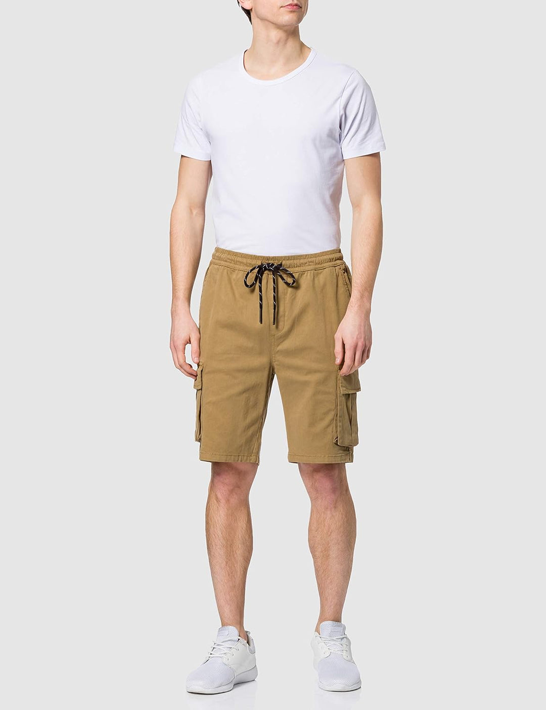 Urban Classics Herren Drawstring Cargo Shorts, Kurze Männer Cargohose, erhältlich in vielen verschie