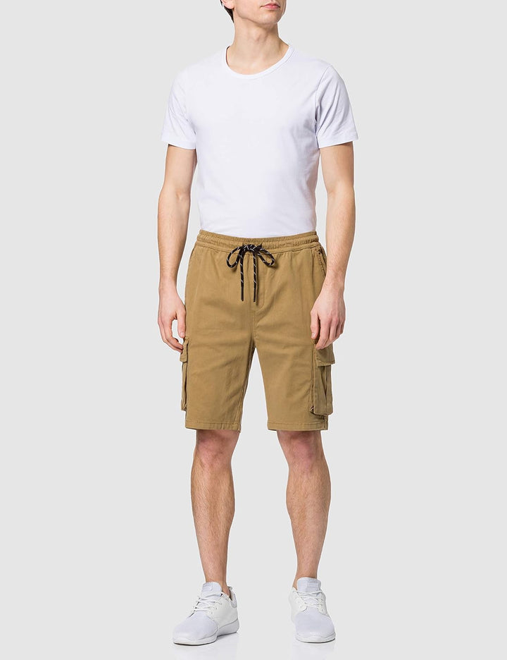 Urban Classics Herren Drawstring Cargo Shorts, Kurze Männer Cargohose, erhältlich in vielen verschie