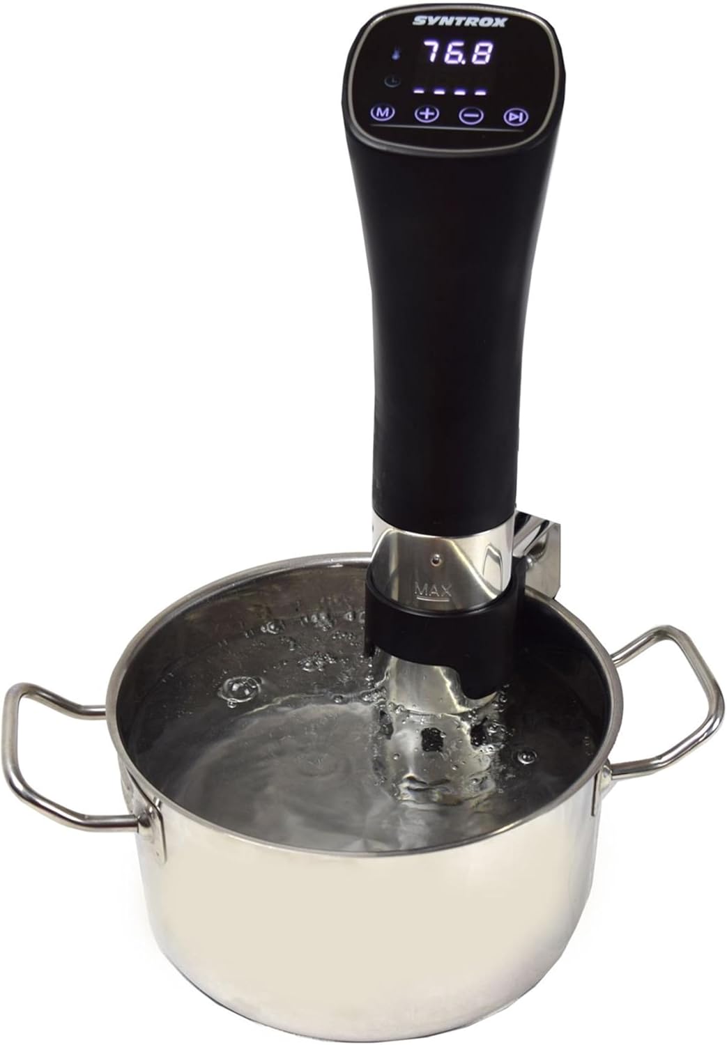 Syntrox Sous Vide Stick | Garer | Stab | Kocher | Präzisionskocher | Kulambos, Küchengerät mit Timer