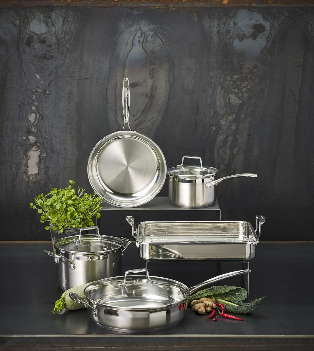 Scanpan 71102800 Schmortopf - Impact, 28 cm Bratpfanne, 28 cm, Bratpfanne, 28 cm