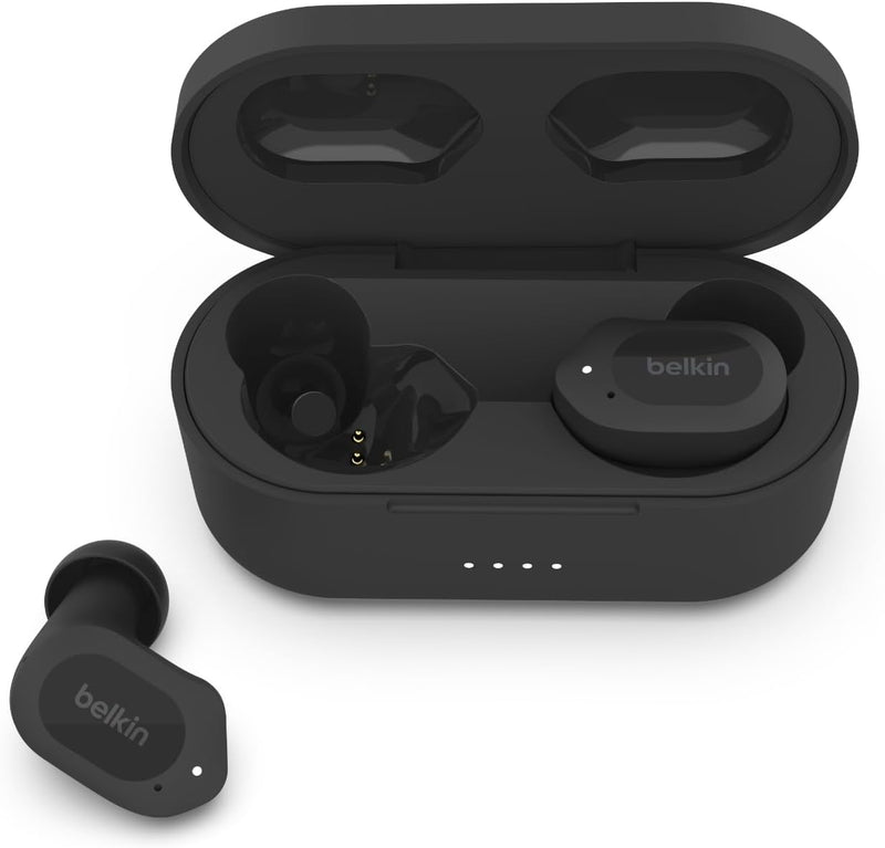 Belkin SOUNDFORM Play True Wireless In-Ear-Kopfhörer, Kopfhörer kabellos, 3 EQ-Voreinstellungen, sch