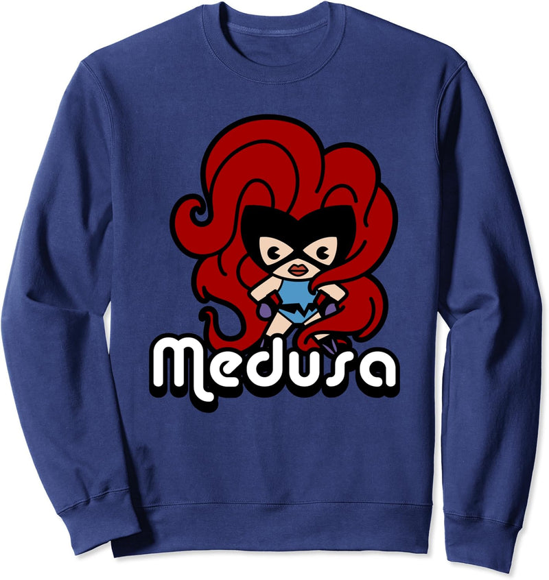 Marvel Medusa Cute Kawaii Big Haired Heroine Sweatshirt