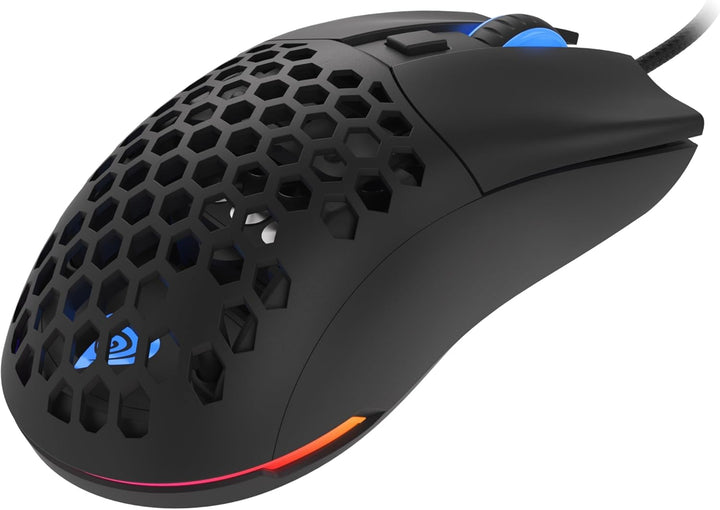 Genesis Gaming Maus KRYPTON 750 RGB kabelgebunden schwarz, Schwarz
