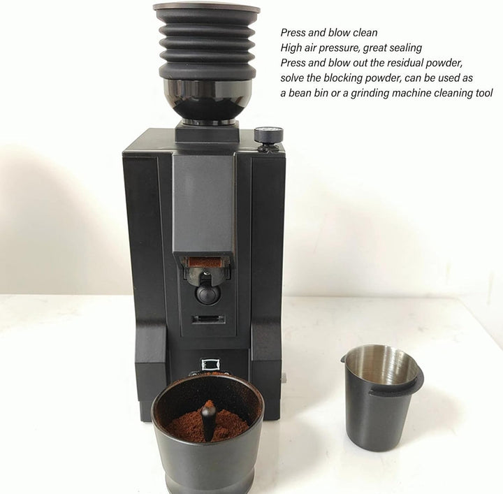 Single Dosis Hopper, Kaffee -Hopper Single Dosis Hopper Mühle Kaffeemühle Accessoires mit Bellow Abs