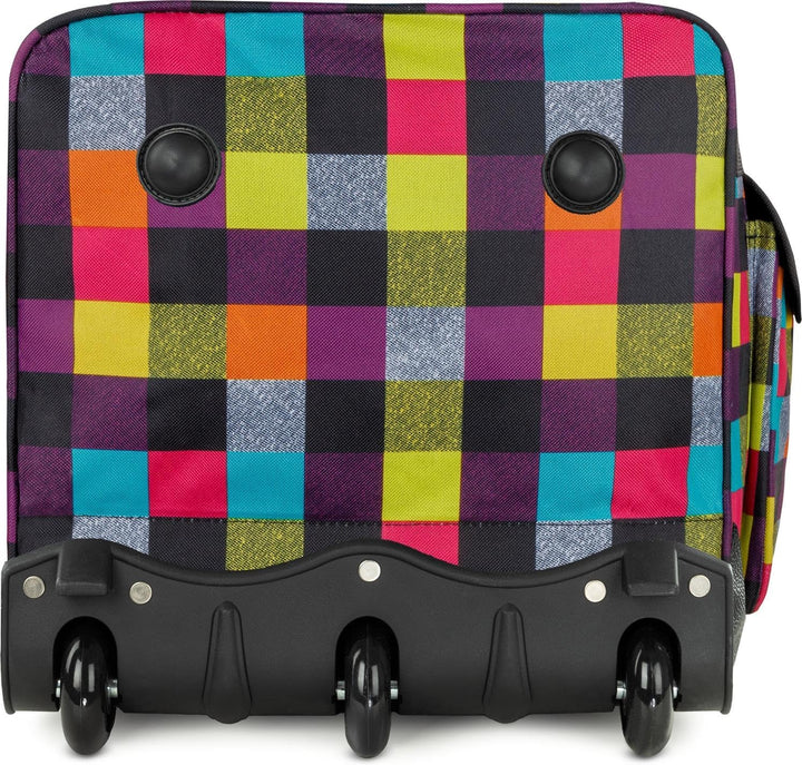 Stabile Reisetasche Trolley Big Size XL 80-150 Liter mit 2 Rollen –Robust und wasserabweisend - Leic