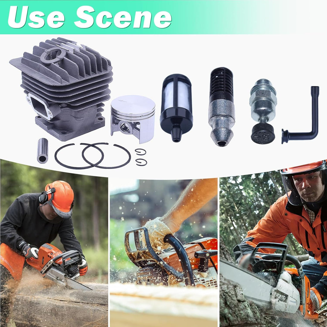 Adefol 52 mm MS460 Zylinder kolben Satz für Stihl 046 MS460 Serie nersatzteile mit Dekompression sve