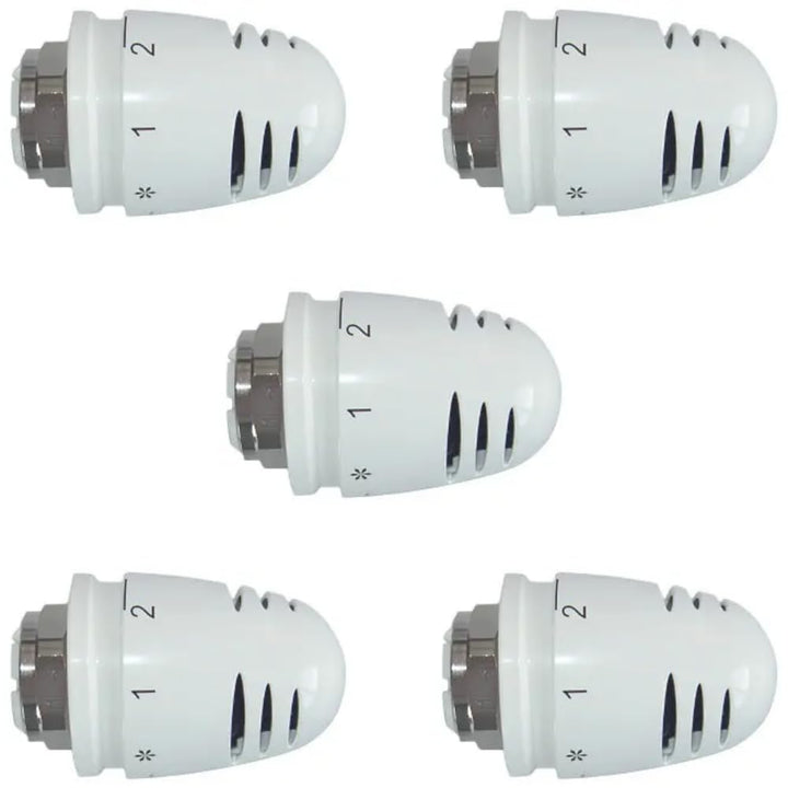 Herz Heizkörperthermostat 5er Set 1920060 Minidim Fig. 9200 6–28 °C