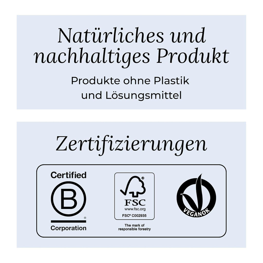 TEK - Grosse ovale Eschenholzbürste, handgefertigt in Italien, mit kurzen Zähnen, universell für all