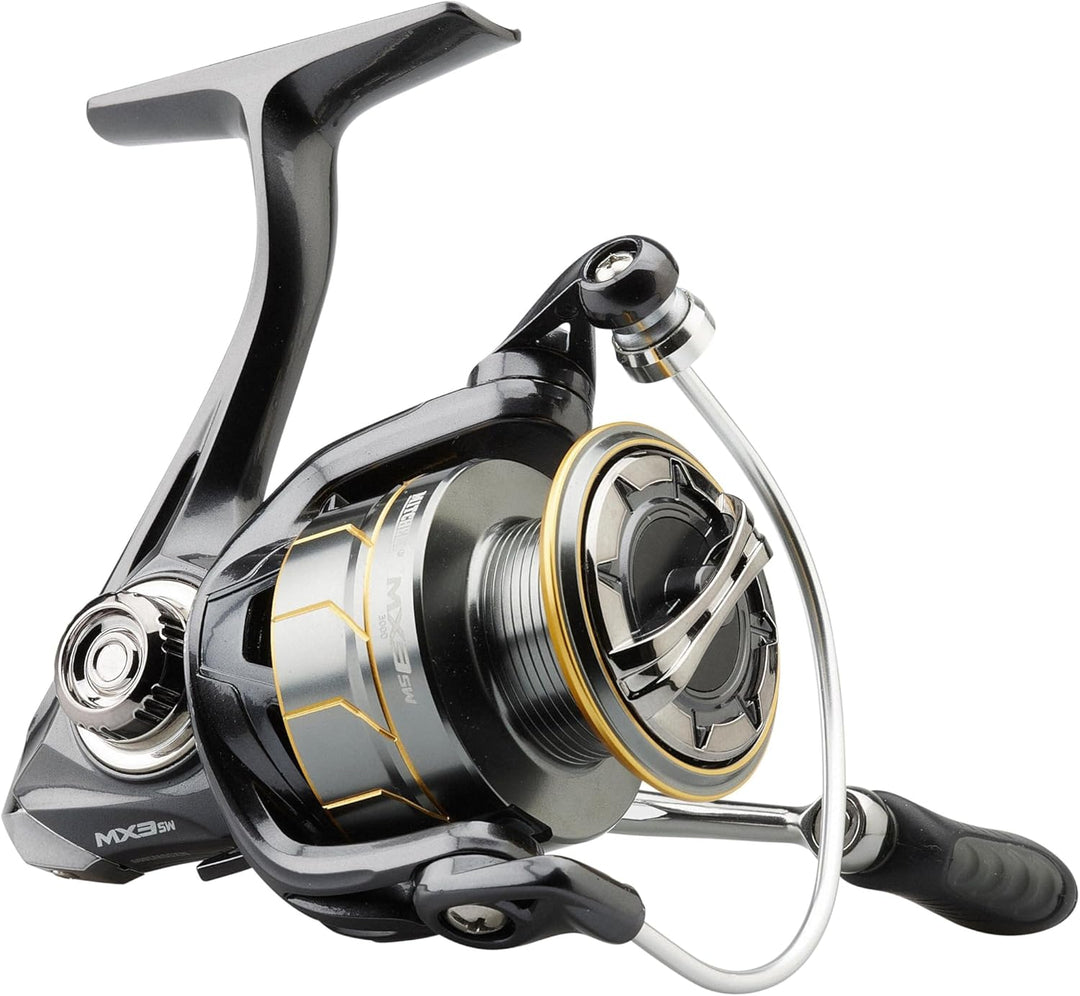 Mitchell MX Surf Salzwasser-Spinnrolle – leichte, Starke Angelrolle mit reibungsloser Rotation, 10 K