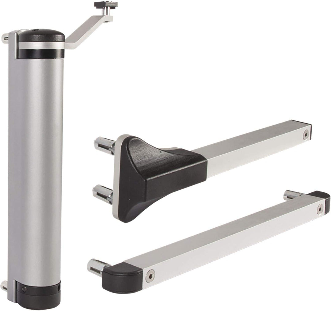 LOCINOX ZILV Türschliesser Lion, für Türen bis zu 75 kg, Aluminium silberfärbig, Silber