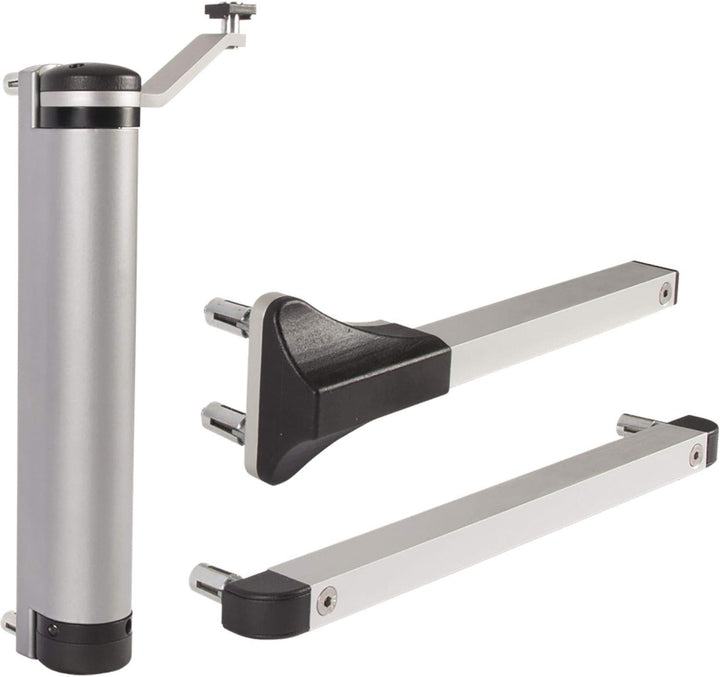 LOCINOX ZILV Türschliesser Lion, für Türen bis zu 75 kg, Aluminium silberfärbig, Silber