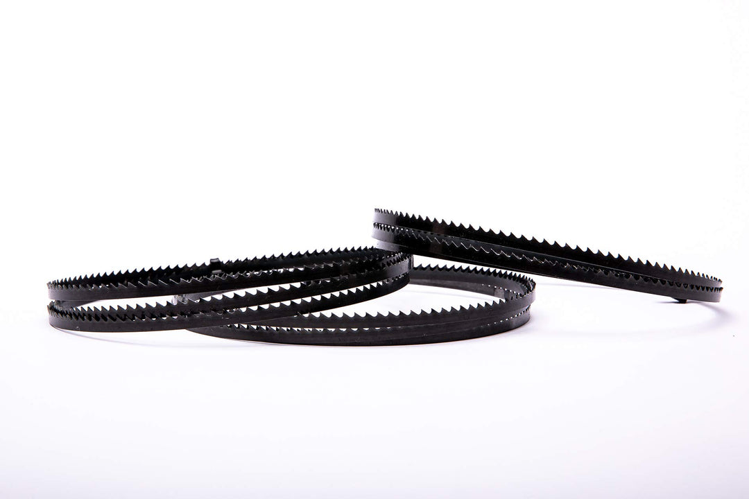 3er SET Encut Hochleistungs Bandsägeblatt 2320 x 13 x 0,65mm, 4 ZpZ Werkzeugstahl Holzsägeband für E