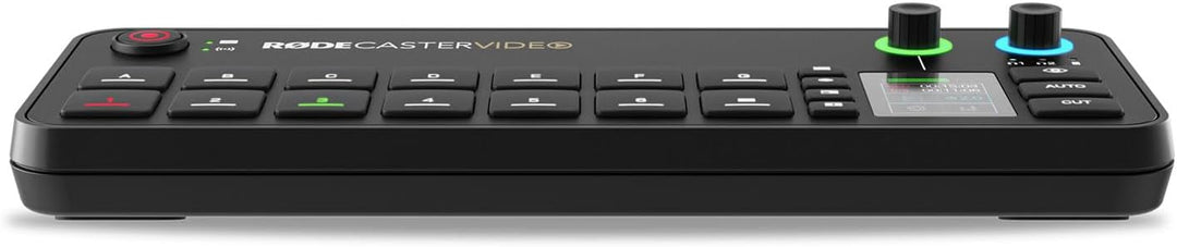 Rode Rodecaster Video Konsole für Videoproduktion mit Rodecover Abdeckung und keepdrum Tuch