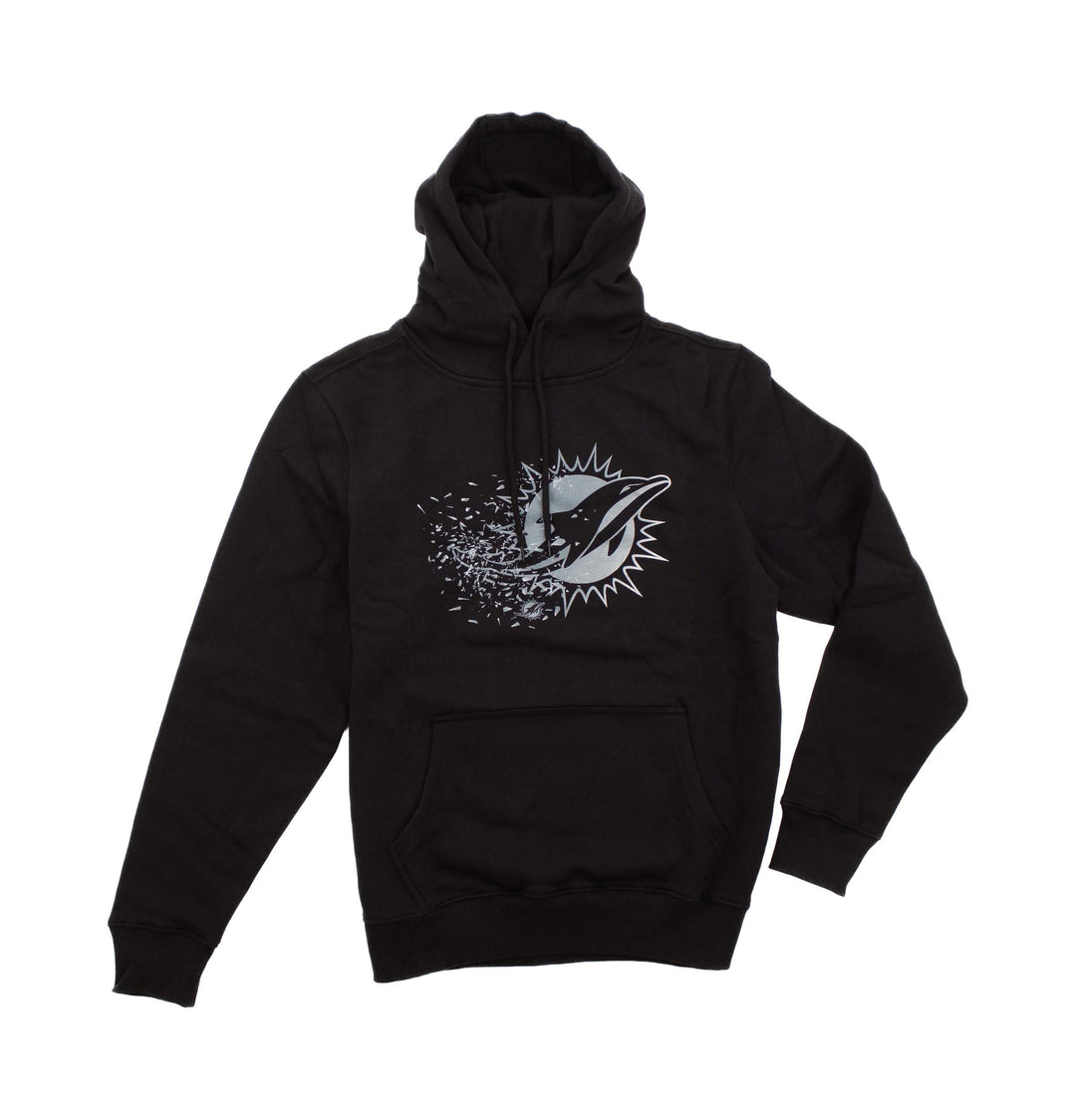 Miami Dolphins - NFL - Shatter Graphic Hoodie - Black - 3XL