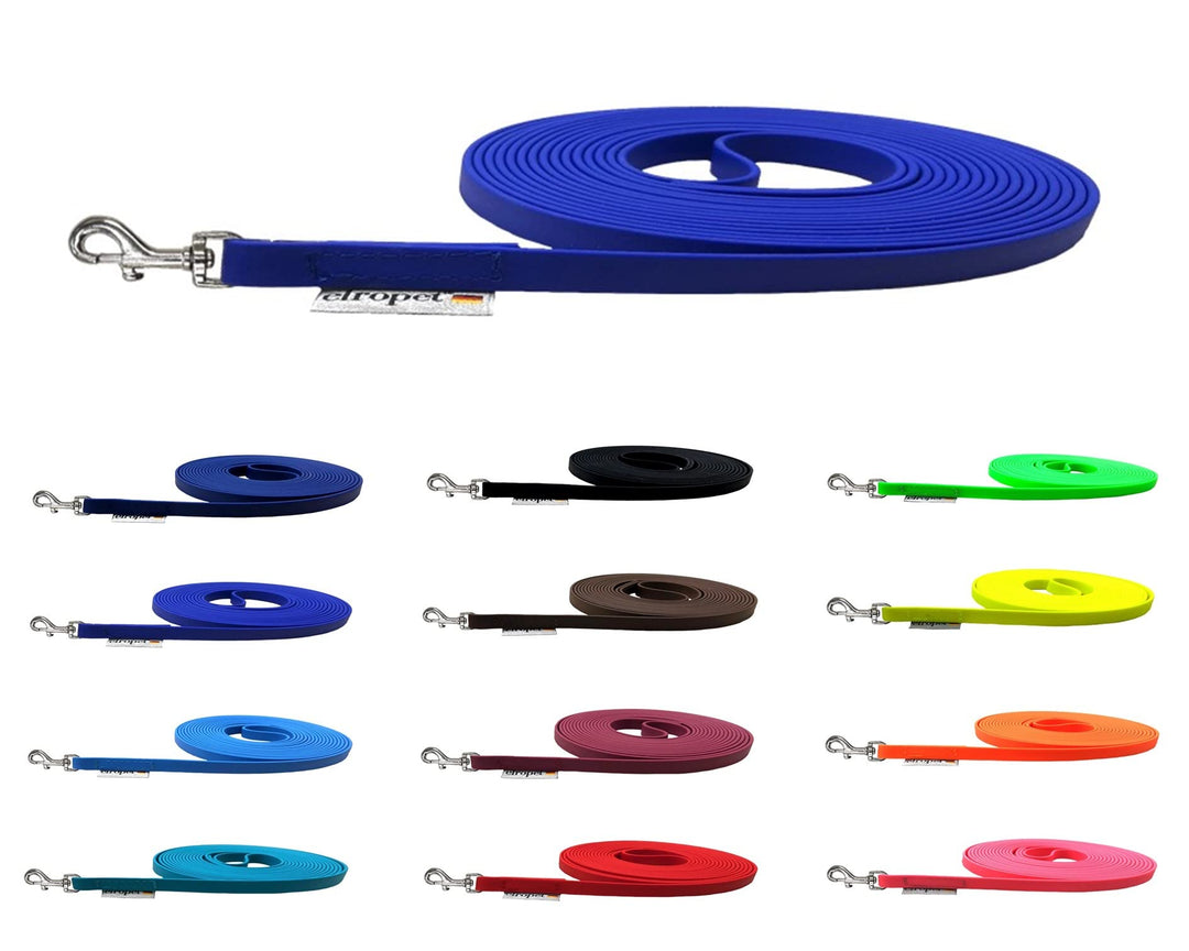 Schleppleine Biothane Hundeleine kleine Hunde 9mm 3m / 5m / 10m / 15m Hundeleine Biothane (15m MIT H