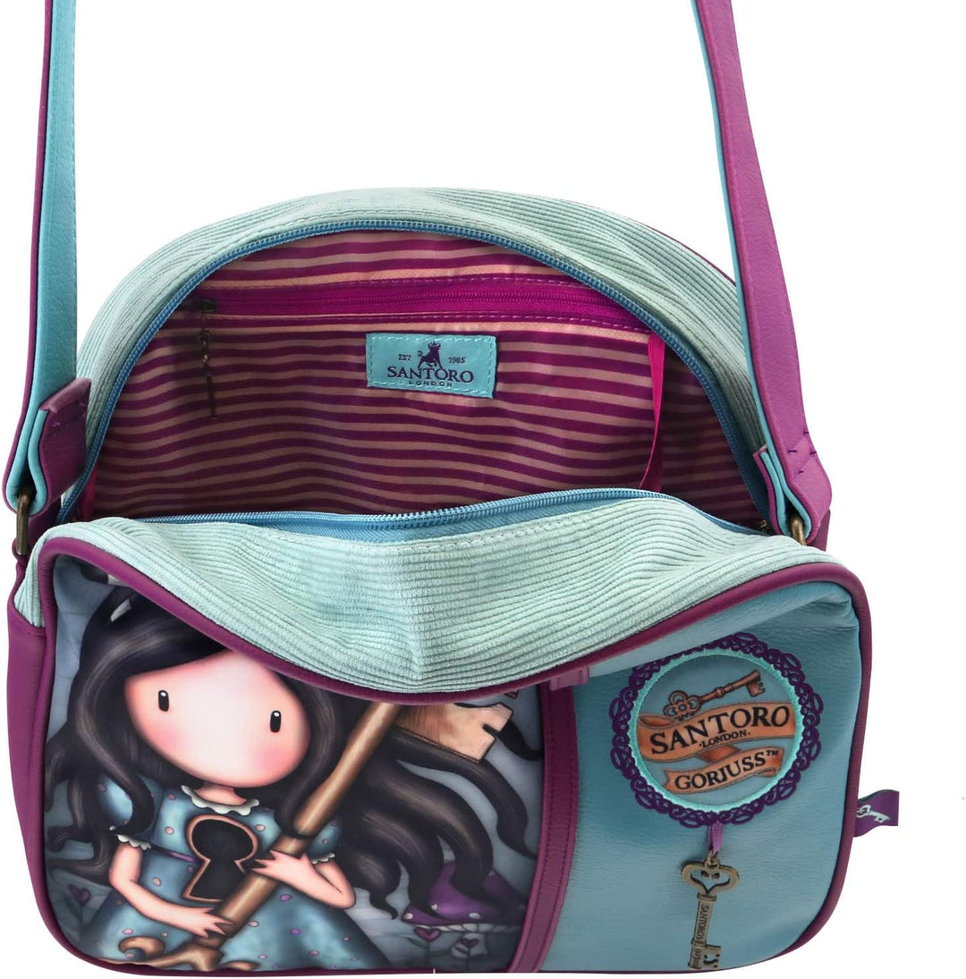 safta Unisex Kinder 1146gj02 Gorjuss Handtasche Curiosity, bunt