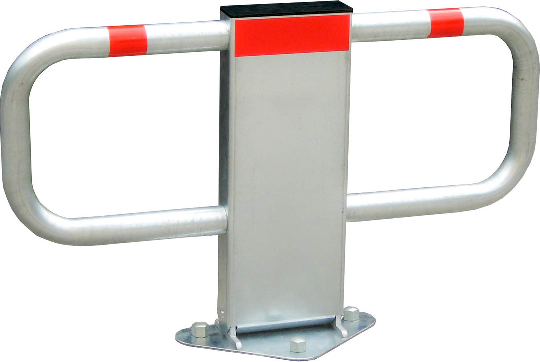 Mannus Parkplatz Sperrbügel TUB 2020, Parkplatzabsperrung, Stahl feuerverzinkt – B:78cm, H:47,5cm, M