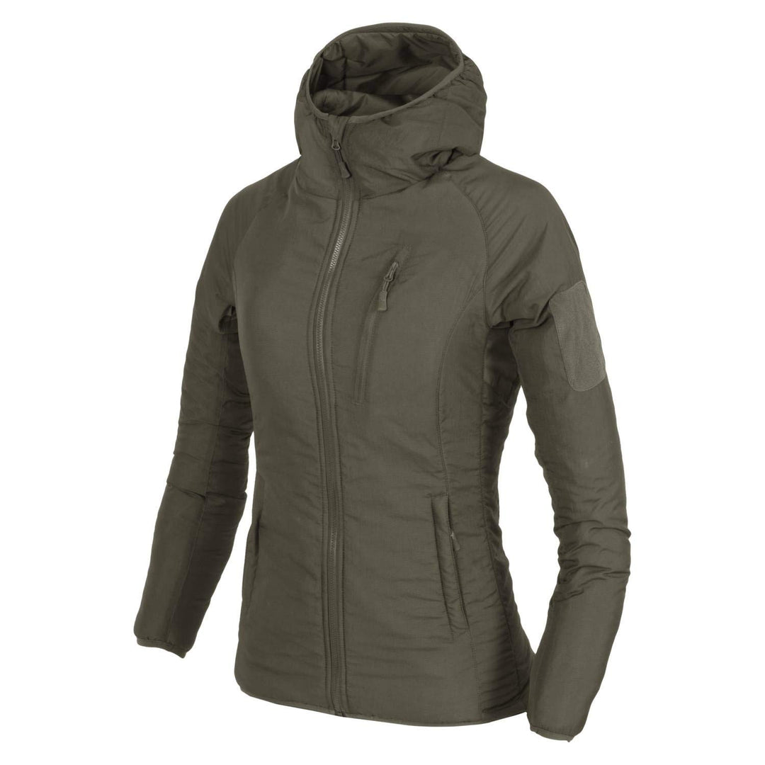 Helikon-Tex WOMEN'S WOLFHOUND Hoodie Jacket Climashield - Taiga Green XL Taiga Green, XL Taiga Green