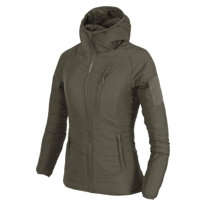 Helikon-Tex WOMEN'S WOLFHOUND Hoodie Jacket Climashield - Taiga Green XL Taiga Green, XL Taiga Green
